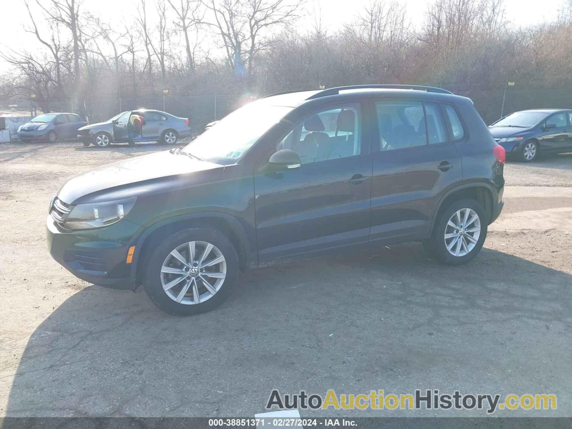 VOLKSWAGEN TIGUAN 2.0T/2.0T S, WVGBV7AX2HK044950