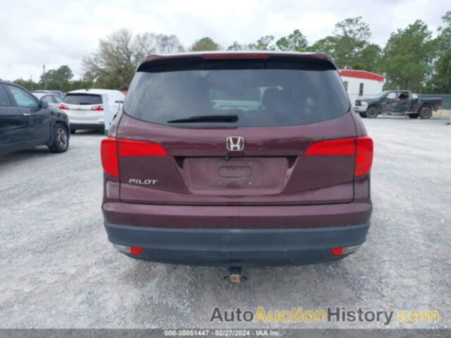 HONDA PILOT EX-L, 5FNYF5H86HB004155