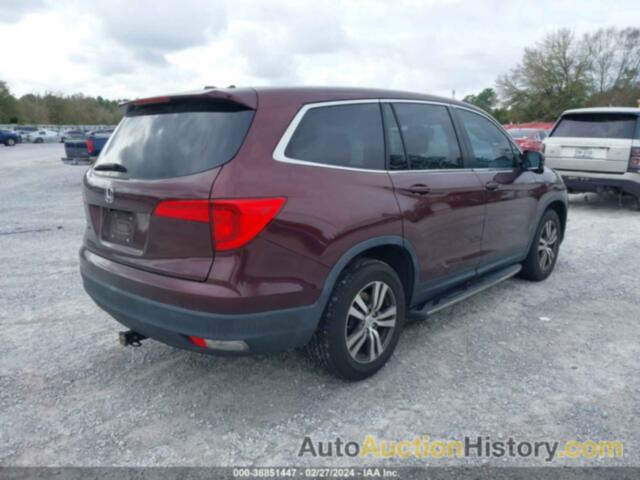 HONDA PILOT EX-L, 5FNYF5H86HB004155