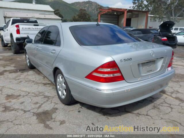 MERCEDES-BENZ S 500 BASE, WDBNG75J02A306980