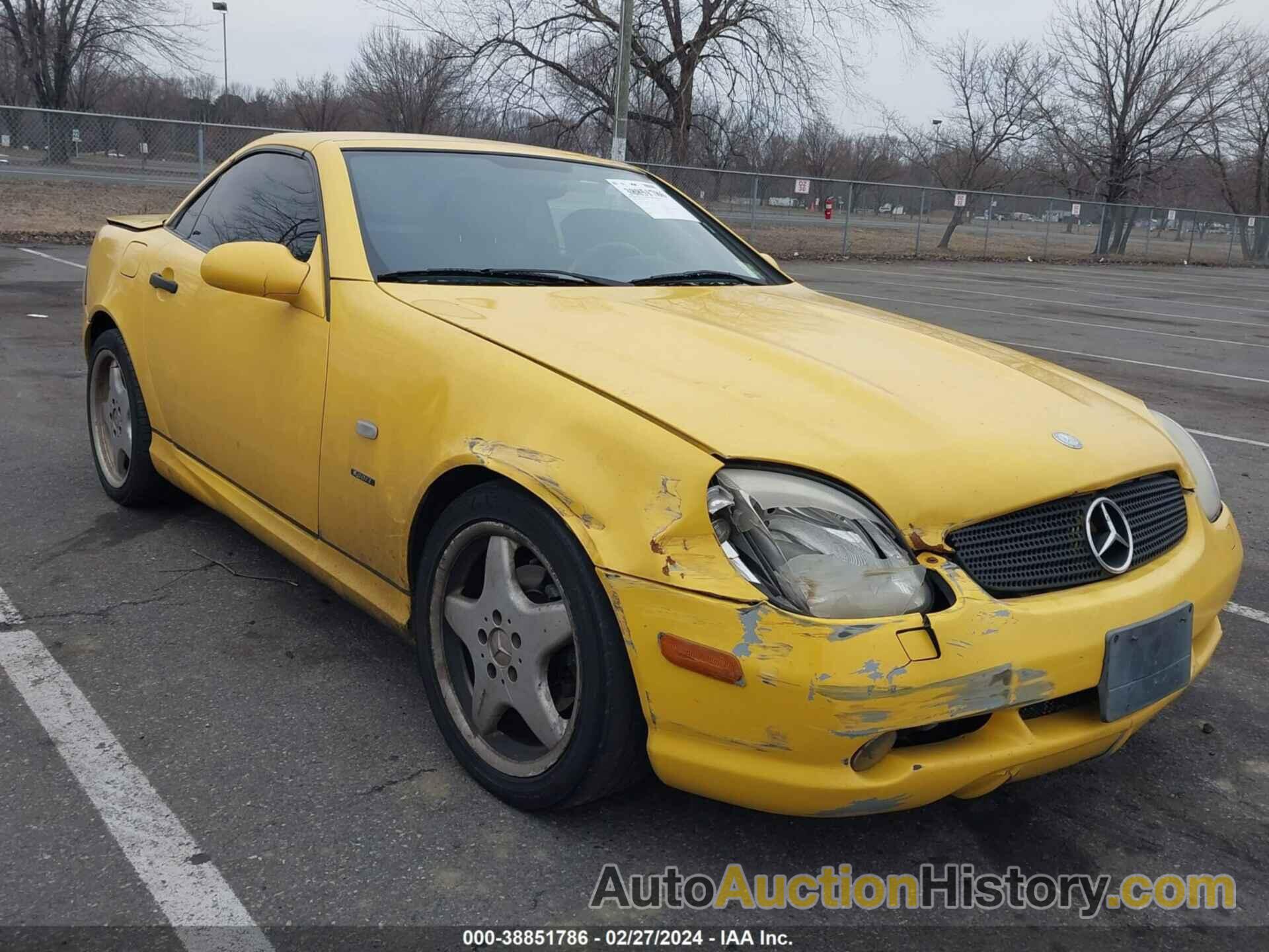 MERCEDES-BENZ SLK 230 KOMPRESSOR, WDBKK47FXYF148913