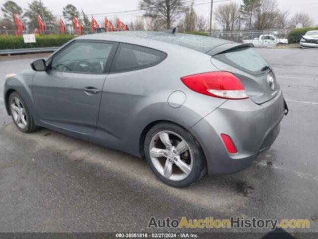 HYUNDAI VELOSTER BASE W/BLACK, KMHTC6AD3EU216901