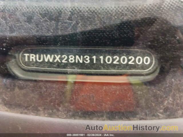 AUDI TT, TRUWX28N311020200