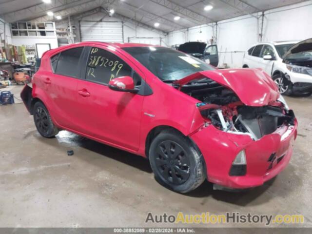 TOYOTA PRIUS C ONE, JTDKDTB30C1506528