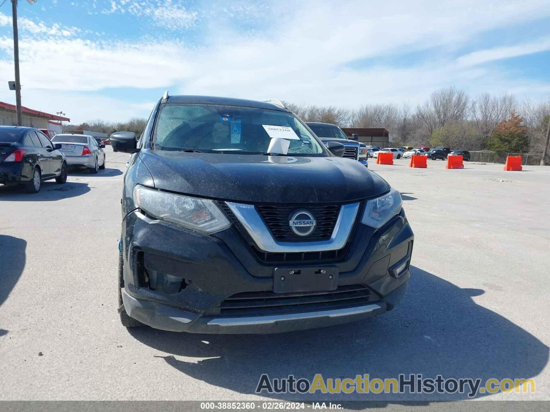 NISSAN ROGUE SL, 5N1AT2MT3KC804558