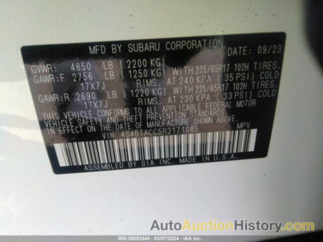 SUBARU OUTBACK PREMIUM, 4S4BTACC5R3171085