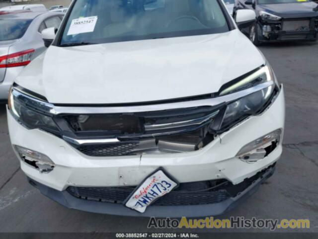 HONDA PILOT EX-L, 5FNYF5H50GB058877