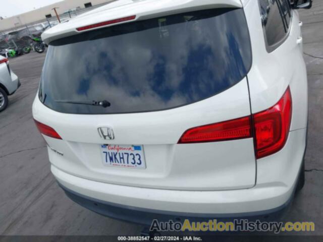 HONDA PILOT EX-L, 5FNYF5H50GB058877