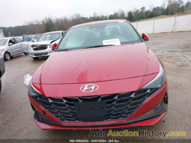 HYUNDAI ELANTRA SEL, KMHLN4AG0NU348491