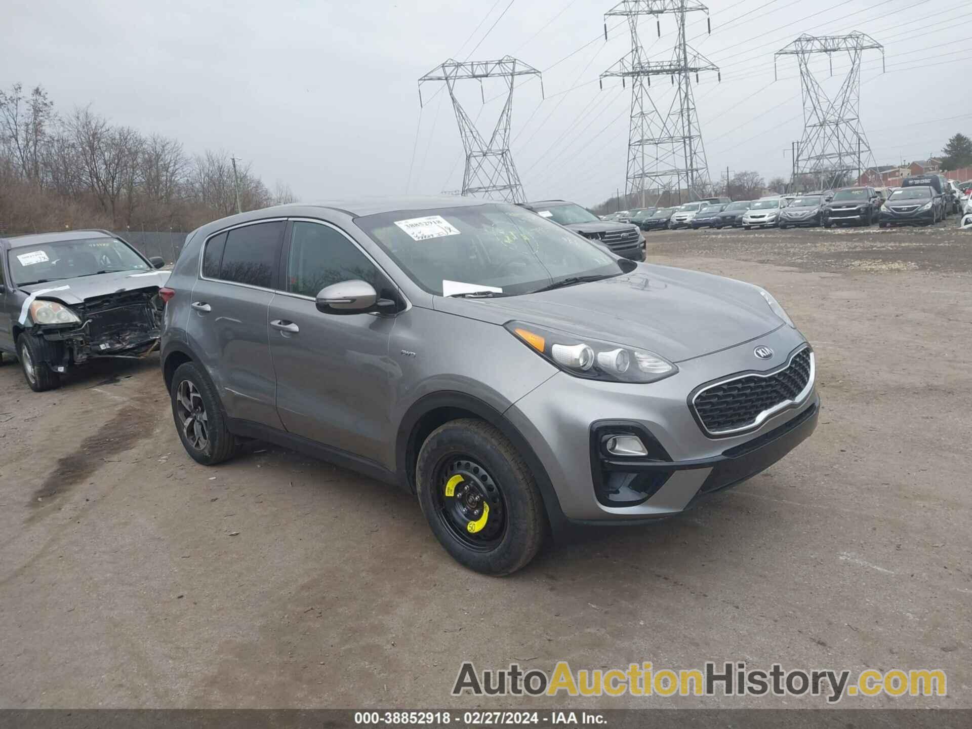 KIA SPORTAGE LX, KNDPMCAC8L7793413