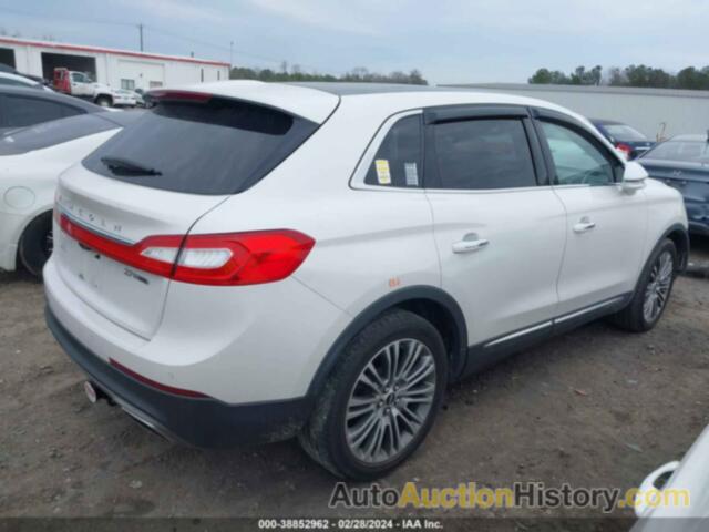 LINCOLN MKX RESERVE, 2LMPJ6LP6GBL56906