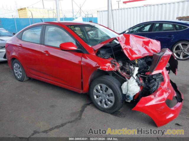 HYUNDAI ACCENT SE, KMHCT4AE1GU124430