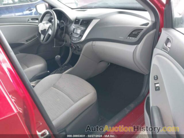 HYUNDAI ACCENT SE, KMHCT4AE1GU124430