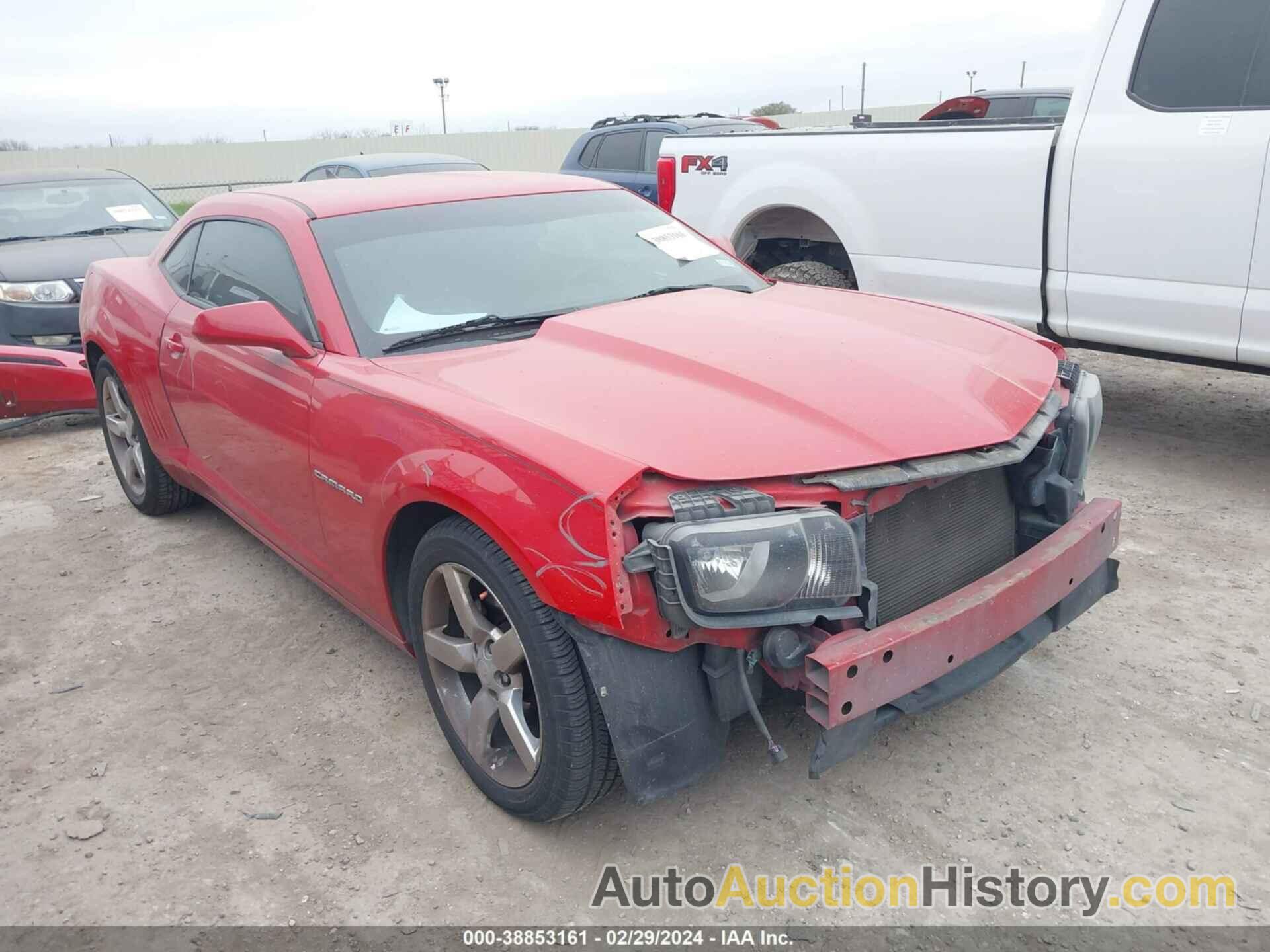 CHEVROLET CAMARO LT, 2G1FF1ED4B9134702