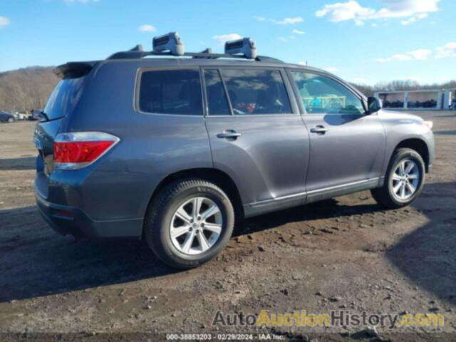 TOYOTA HIGHLANDER SE V6, 5TDBK3EH1CS124752