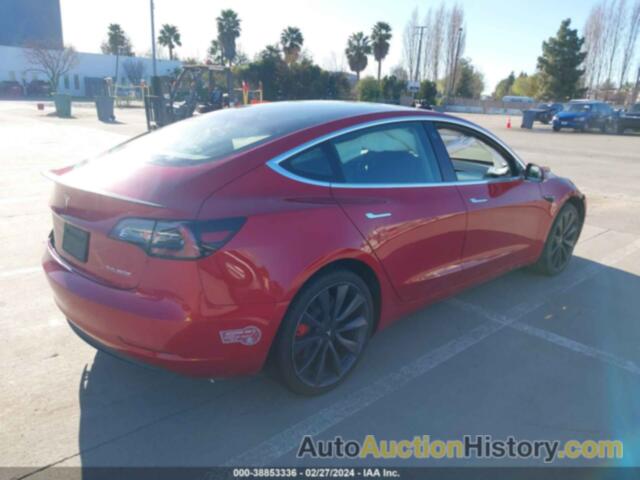 TESLA MODEL 3 PERFORMANCE DUAL MOTOR ALL-WHEEL DRIVE, 5YJ3E1EC3LF805391