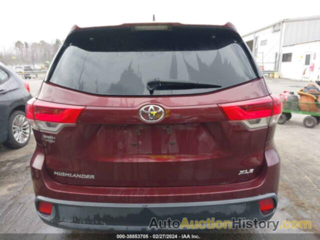 TOYOTA HIGHLANDER XLE, 5TDKZRFHXKS305909