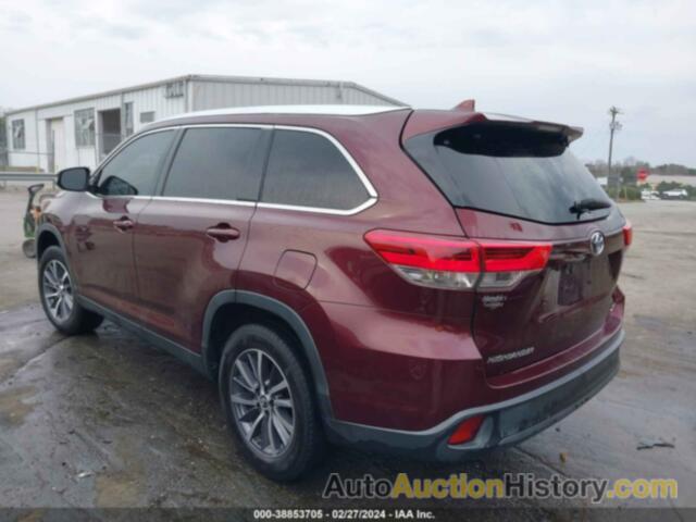 TOYOTA HIGHLANDER XLE, 5TDKZRFHXKS305909