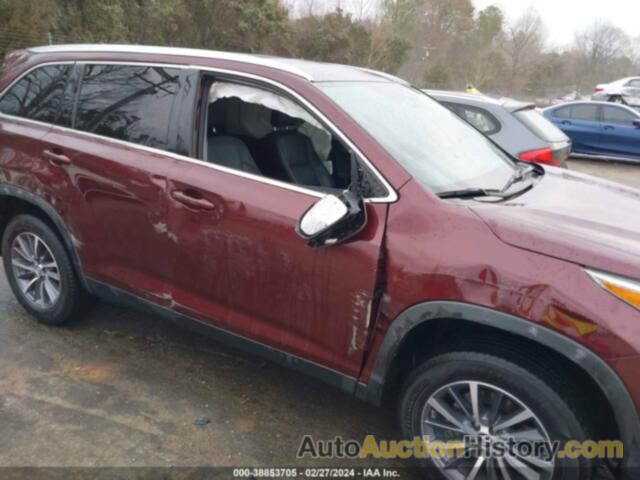 TOYOTA HIGHLANDER XLE, 5TDKZRFHXKS305909