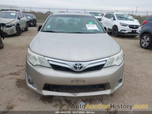 TOYOTA CAMRY XLE, 4T4BF1FK3DR314148