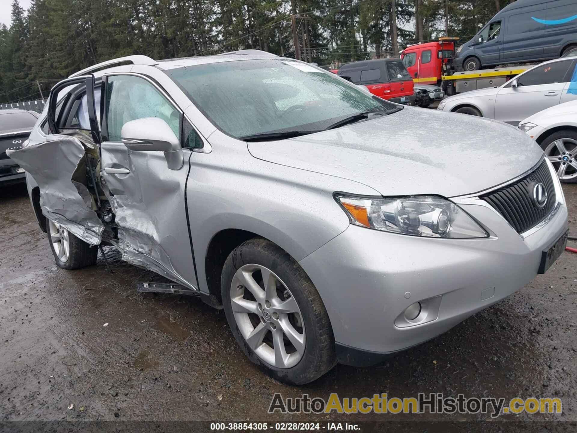 LEXUS RX 350, 2T2BK1BAXAC040443