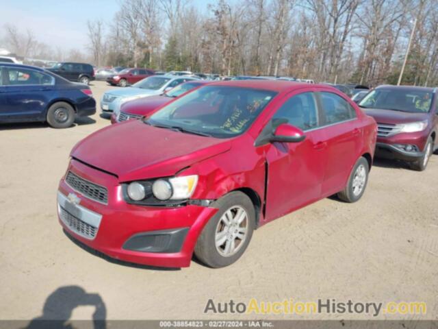 CHEVROLET SONIC LT AUTO, 1G1JC5SHXD4172877