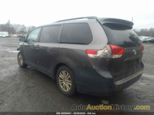 TOYOTA SIENNA XLE V6 8 PASSENGER, 5TDYK3DC6DS305508