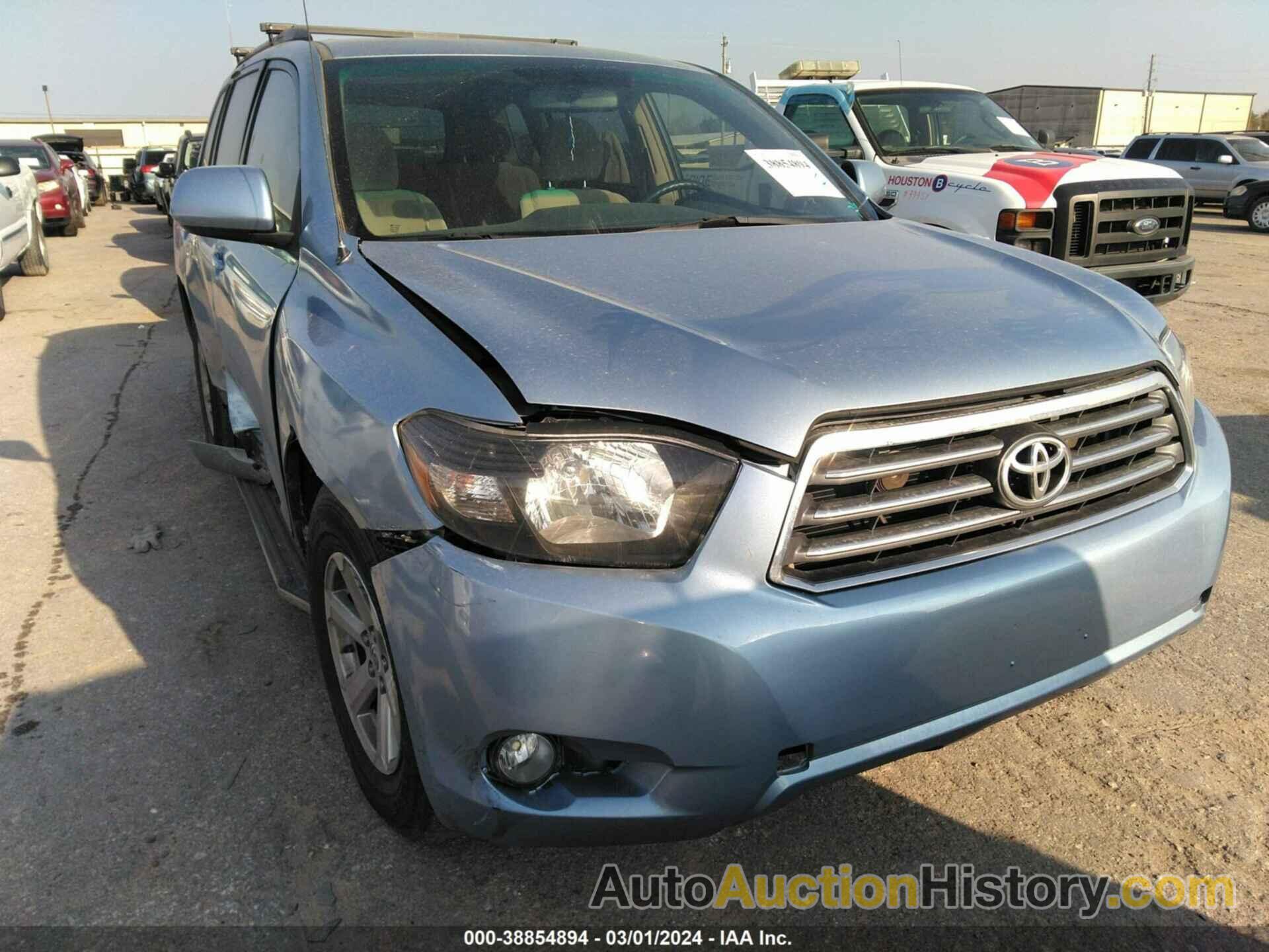 TOYOTA HIGHLANDER, JTEZA3EHXA2008743