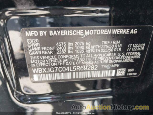 BMW X1 SDRIVE28I, WBXJG7C04L5R69282