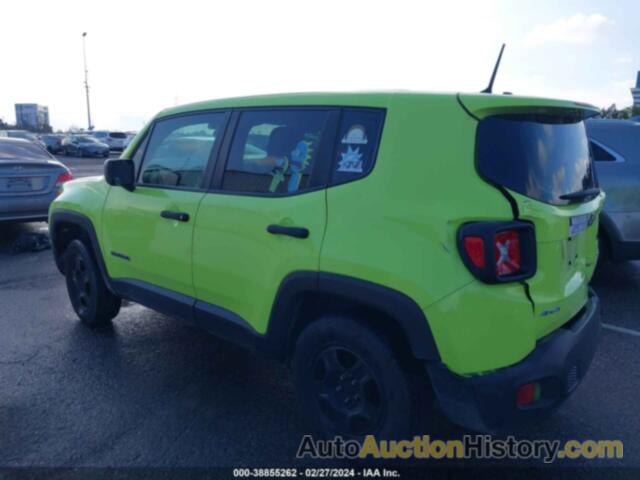 JEEP RENEGADE SPORT 4X4, ZACCJBAB2HPF93159