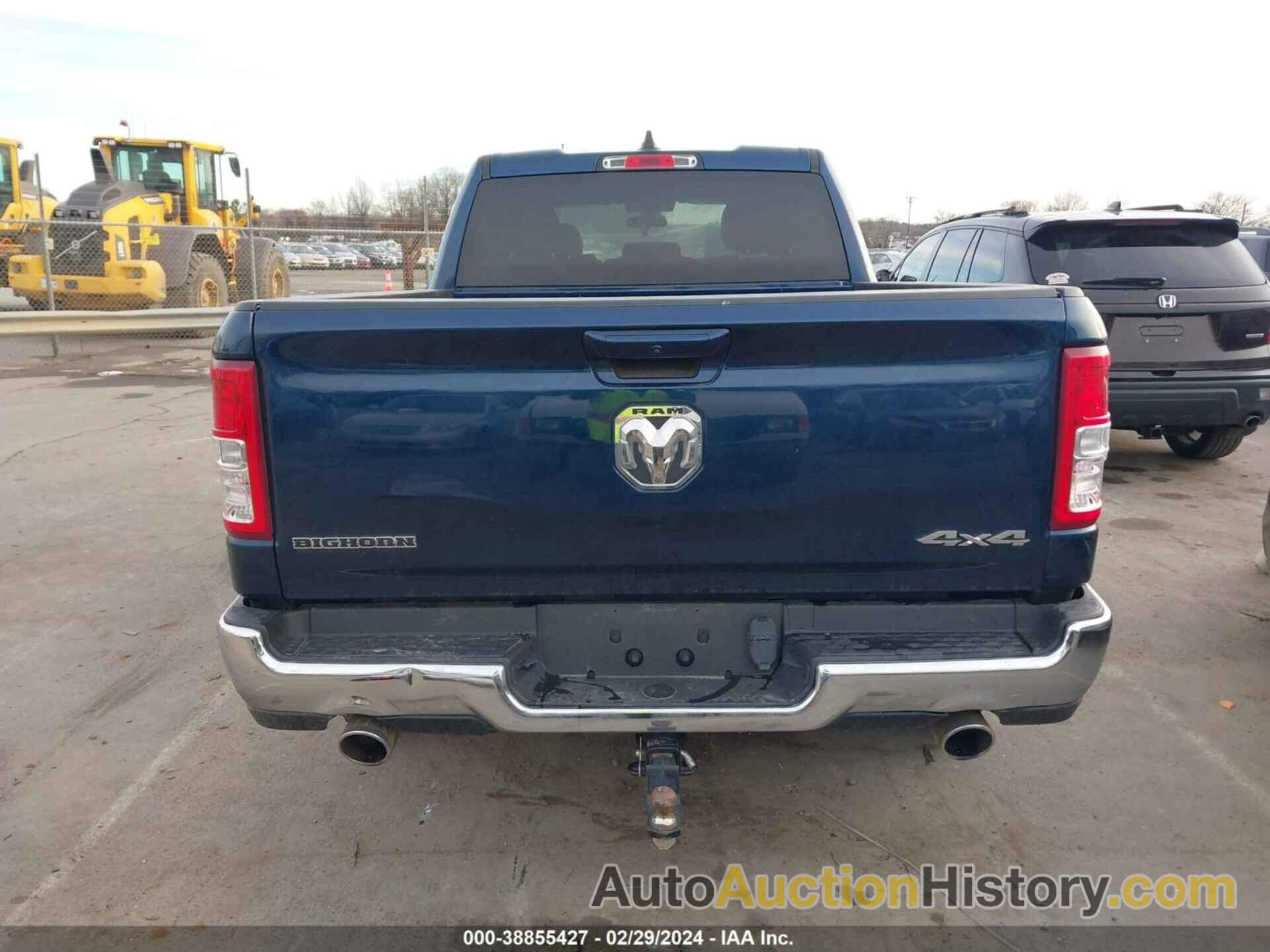 RAM 1500 BIG HORN QUAD CAB 4X4 6'4 BOX, 1C6SRFBT2MN780317