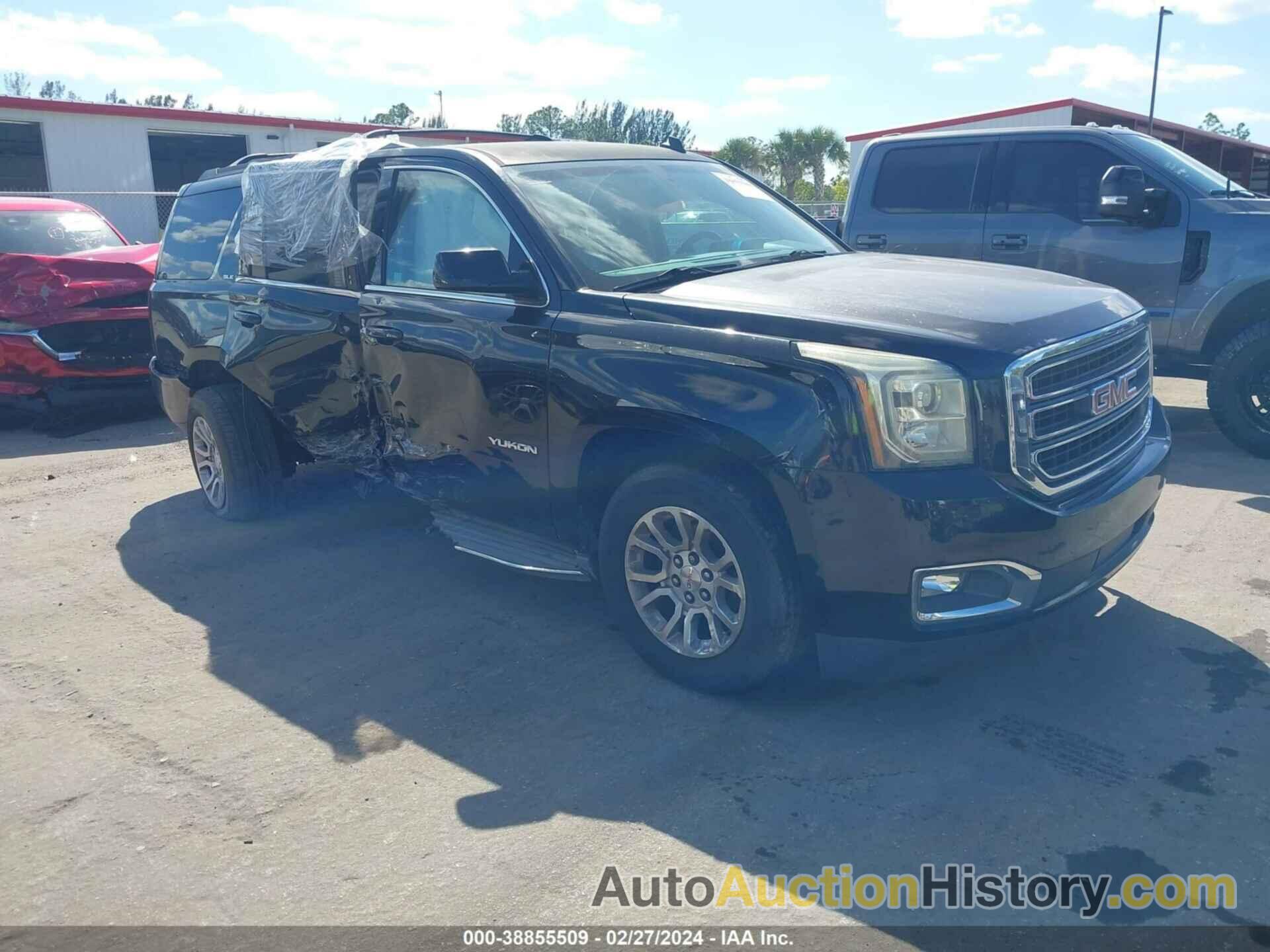 GMC YUKON SLE, 1GKS1AKCXFR123543