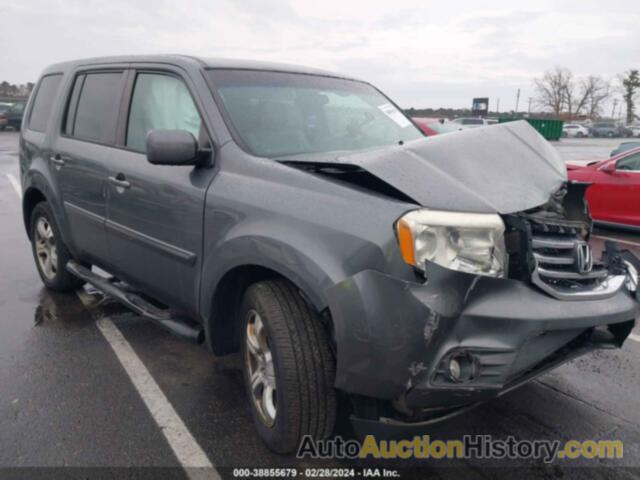 HONDA PILOT EX, 5FNYF3H46DB029276