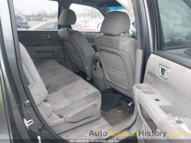 HONDA PILOT EX, 5FNYF3H46DB029276