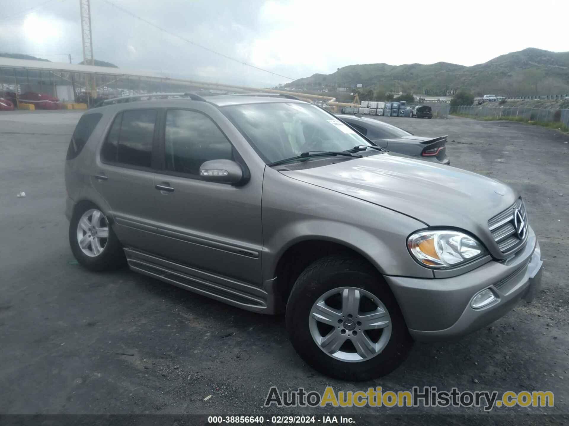 MERCEDES-BENZ ML 350 4MATIC, 4JGAB57E25A552710