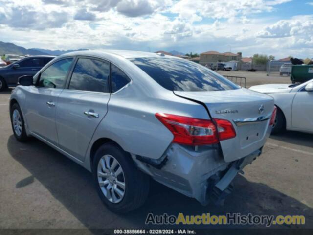 NISSAN SENTRA SV, 3N1AB7AP6JY299748