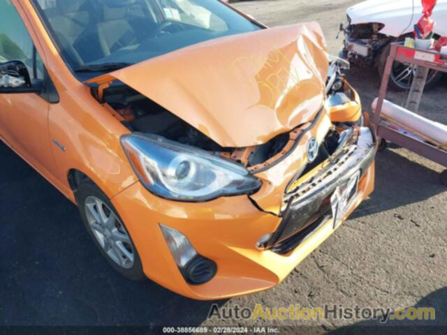 TOYOTA PRIUS C THREE, JTDKDTB34F1114141