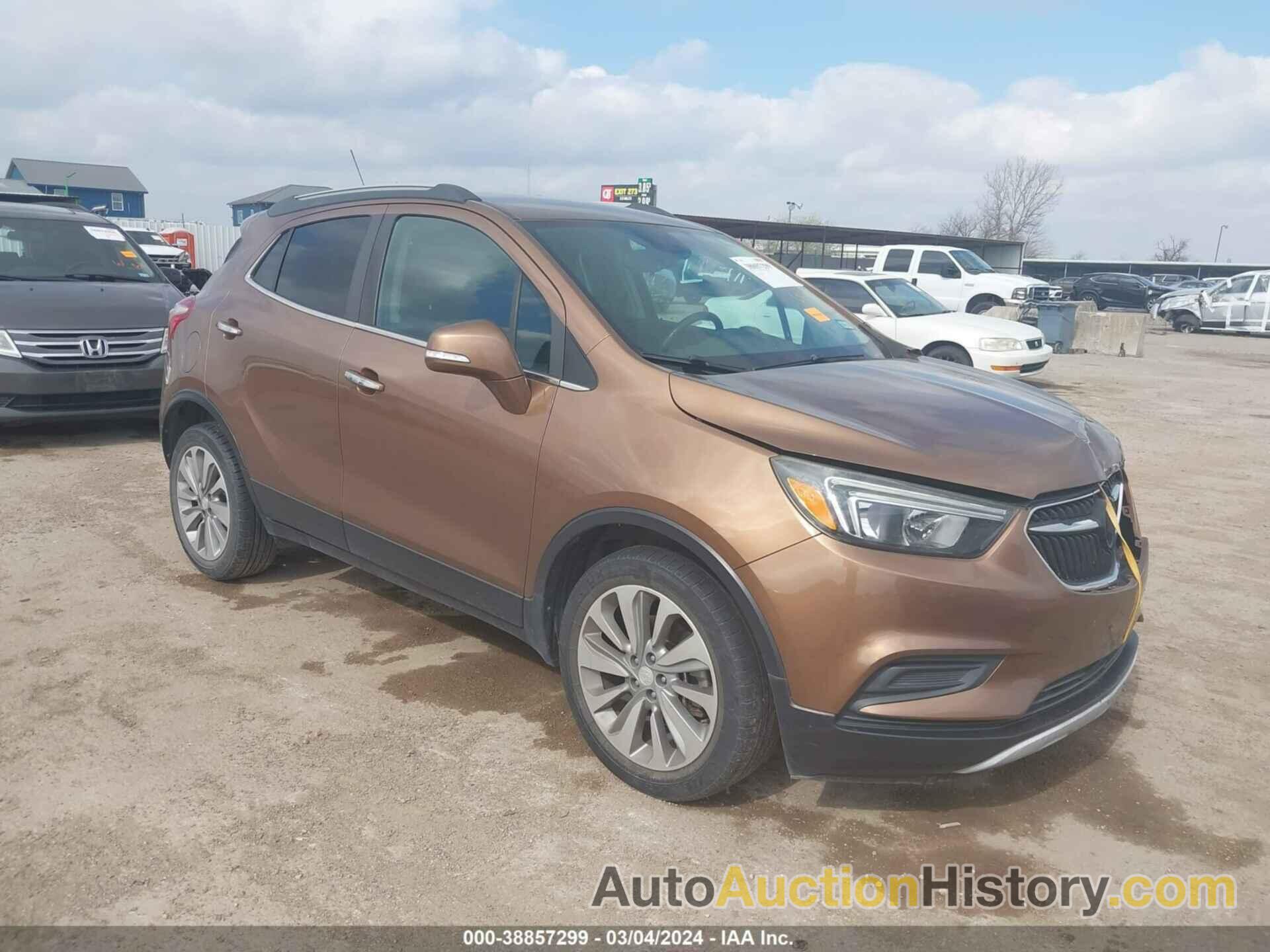 BUICK ENCORE PREFERRED, KL4CJASB2HB160986