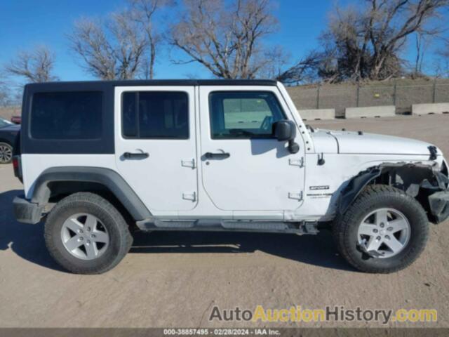 JEEP WRANGLER JK UNLIMITED SPORT S 4X4, 1C4HJWDG9JL897698