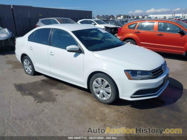 VOLKSWAGEN JETTA S, 3VW2B7AJ0JM251504