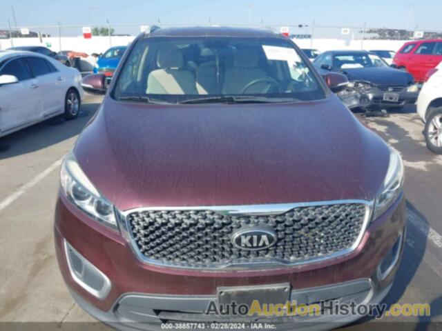 KIA SORENTO 2.4L LX, 5XYPG4A36JG341201