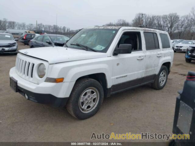 JEEP PATRIOT SPORT FWD, 1C4NJPBA3HD204216