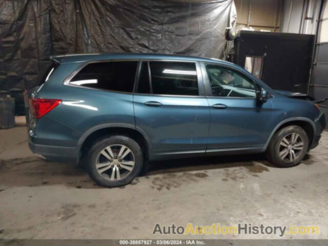 HONDA PILOT EX-L, 5FNYF6H71HB063580