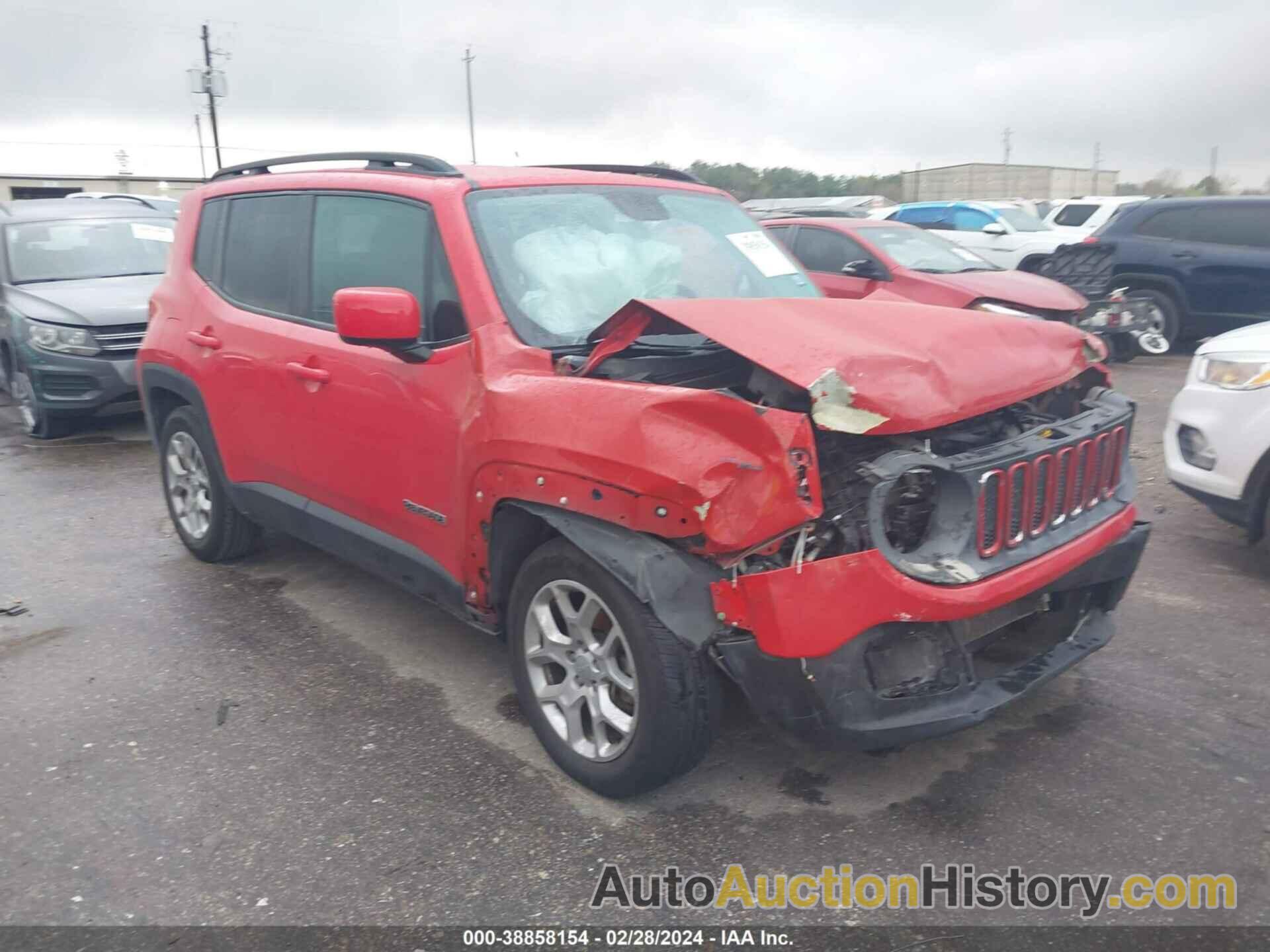 JEEP RENEGADE LATITUDE, ZACCJABT8GPE14655