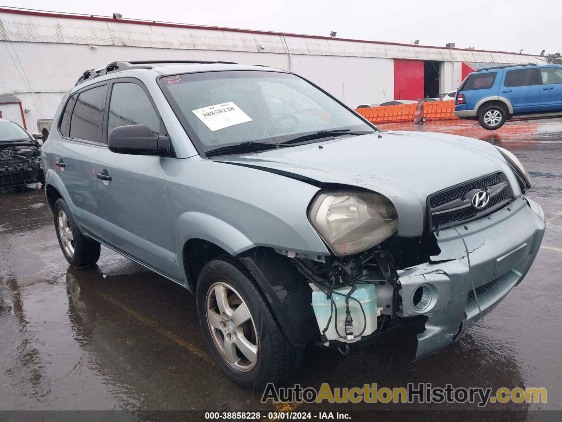 HYUNDAI TUCSON GLS, KM8JM12B87U563437