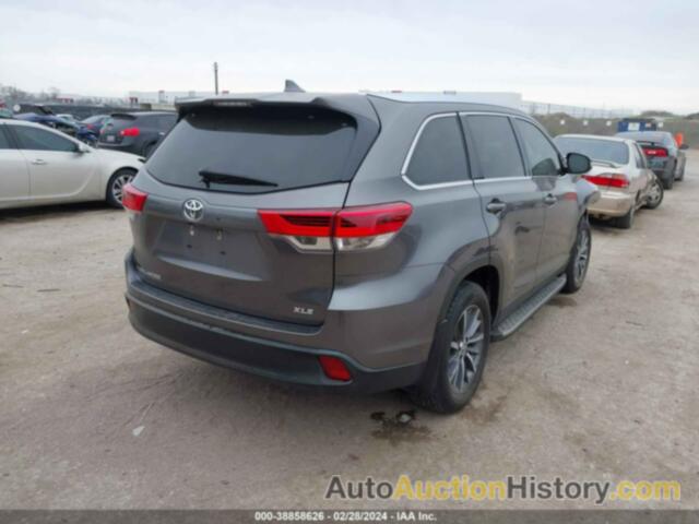 TOYOTA HIGHLANDER XLE, 5TDKZRFH6KS322979