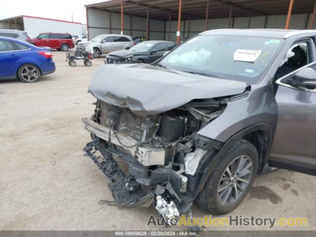 TOYOTA HIGHLANDER XLE, 5TDKZRFH6KS322979