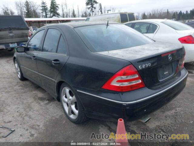 MERCEDES-BENZ C 230 SPORT, WDBRF52H96A910897