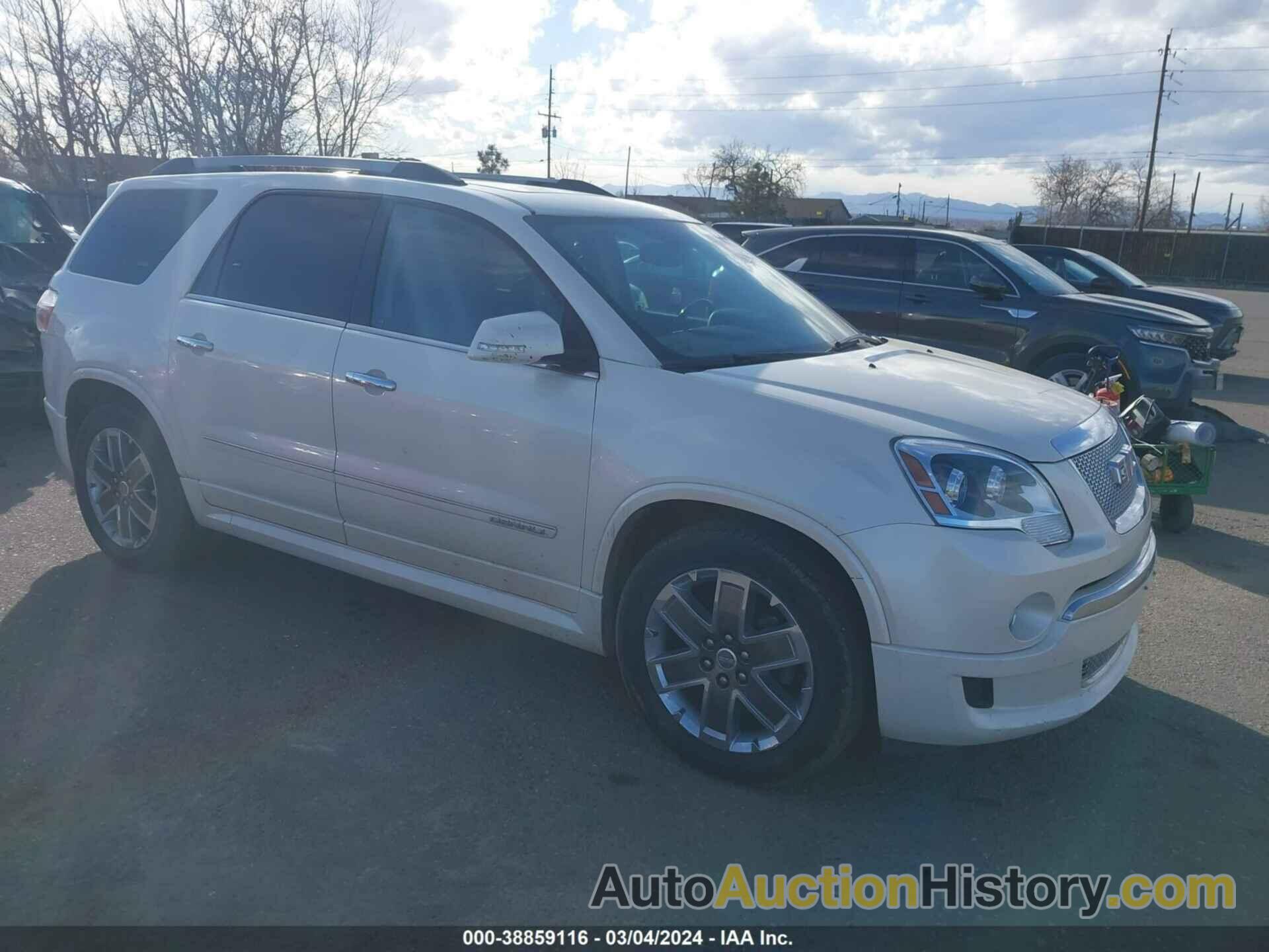 GMC ACADIA DENALI, 1GKKVTED4CJ213687