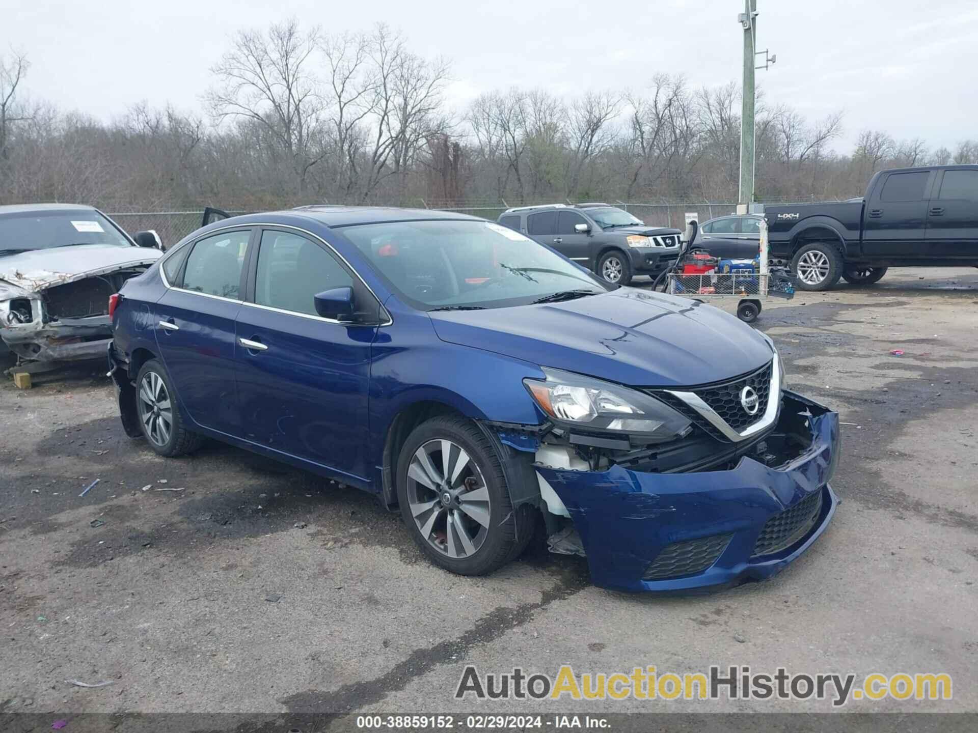 NISSAN SENTRA SV, 3N1AB7AP7KY303582